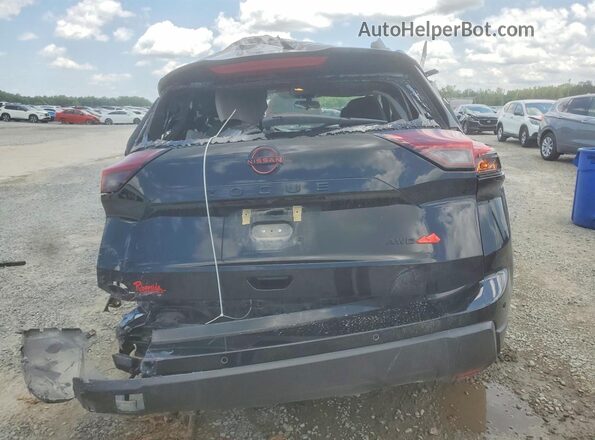 5N1BT3BB9SC793411 2025 NISSAN ROGUE Black Widok z tyłu