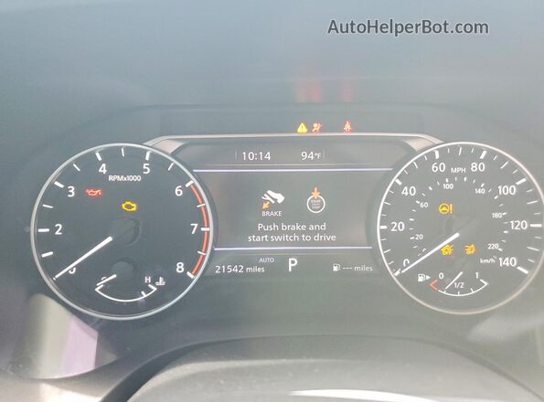 5N1BT3BB9SC794168 2025 NISSAN ROGUE White Вид щитка приладів