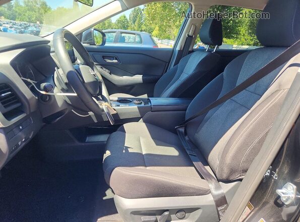 5N1BT3BB9SC827850 2025 NISSAN ROGUE Black Front interior view