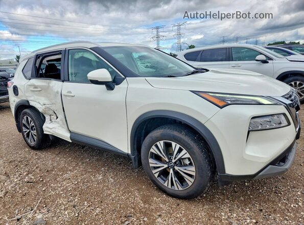5N1BT3BBXPC678968 2023 NISSAN ROGUE Белый Передняя правая четверть