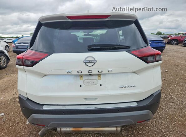 5N1BT3BBXPC678968 2023 NISSAN ROGUE Белый Вид сзади