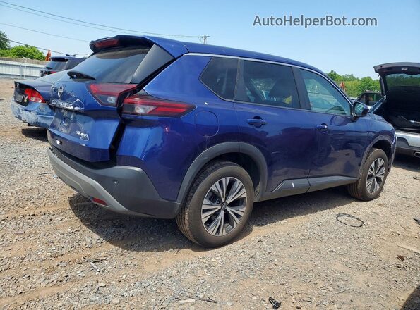 5N1BT3BBXPC839934 2023 NISSAN ROGUE Blue Հետևի աջ