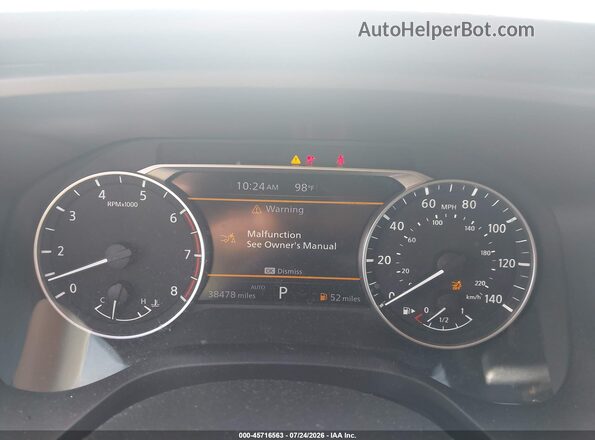 5N1BT3BBXRC680433 2024 NISSAN ROGUE Gray Widok tylnych siedzeń