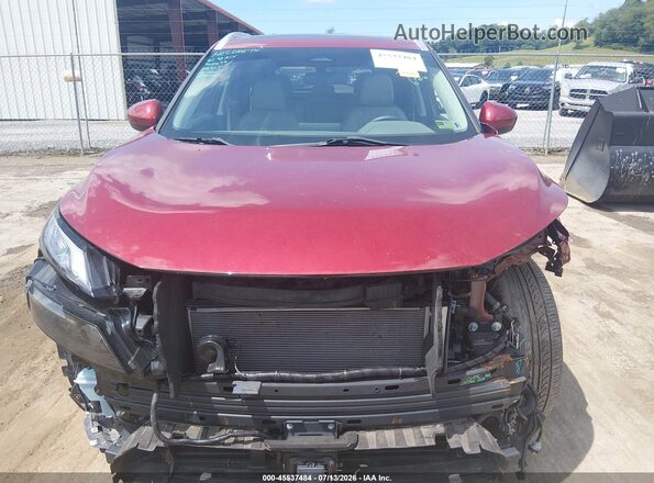 5N1BT3BBXRC726441 2024 NISSAN ROGUE Maroon Սալոնի հետևի տեսք