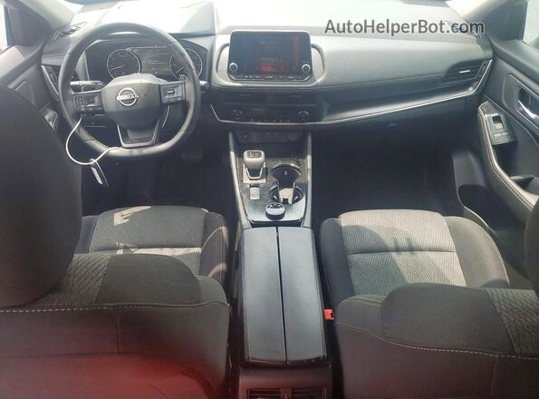 5N1BT3BBXSC777783 2025 NISSAN ROGUE Silver Vista del salpicadero