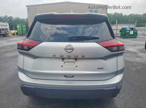 5N1BT3BBXSC777783 2025 NISSAN ROGUE Silver Vista trasera