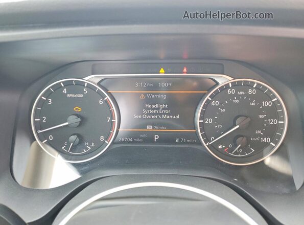 5N1BT3BBXSC791845 2025 NISSAN ROGUE White Widok zestawu wskaźników