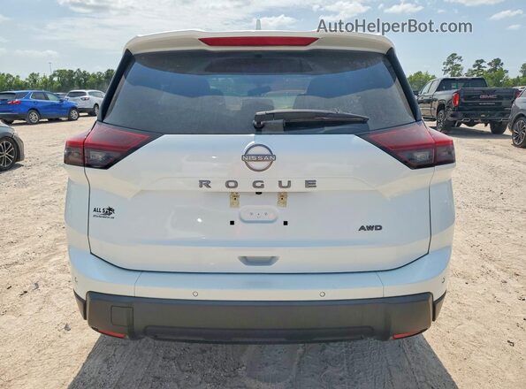 5N1BT3BBXSC791845 2025 NISSAN ROGUE White Widok z tyłu