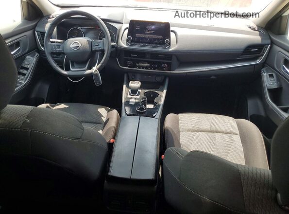 5N1BT3BBXSC791845 2025 NISSAN ROGUE White Widok deski rozdzielczej