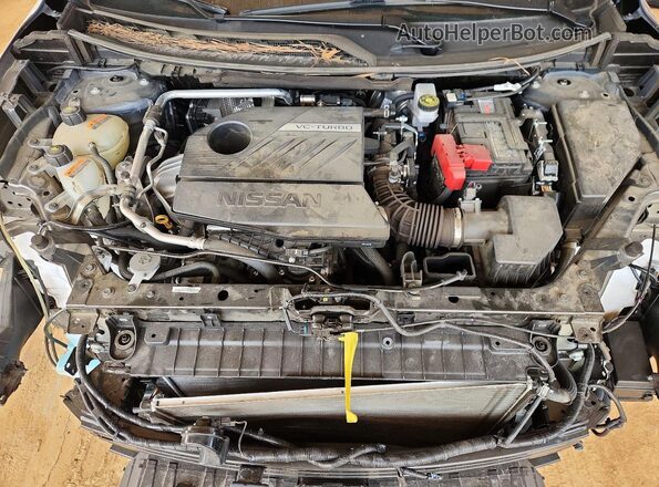 5N1BT3BBXSC801838 2025 NISSAN ROGUE Gray Вид підкапотного простору
