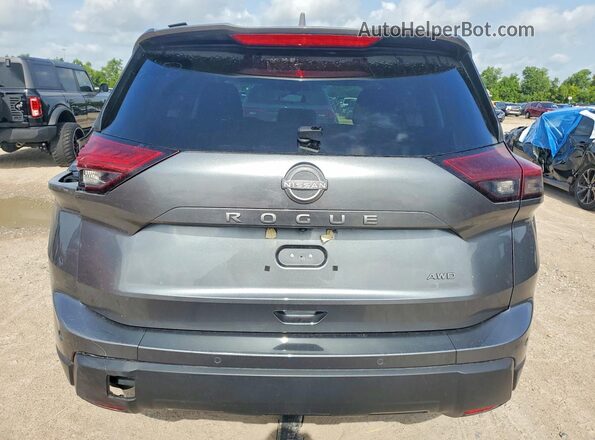 5N1BT3BBXSC833561 2025 NISSAN ROGUE Gray Հետևի տեսք