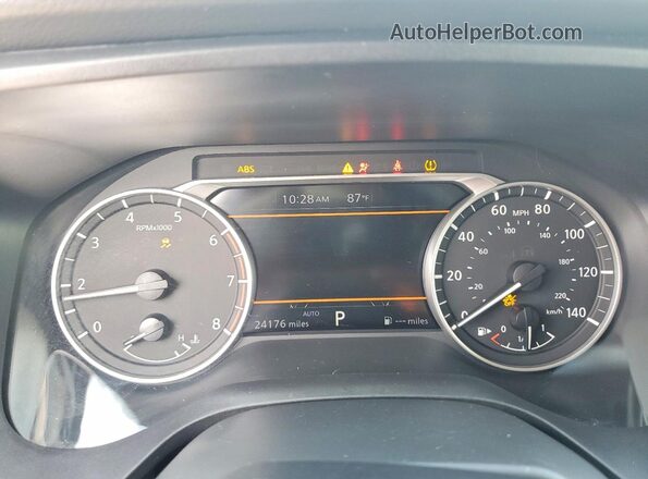 5N1BT3BBXSC833561 2025 NISSAN ROGUE Gray ხელსაწყოთა პანელის ხედი