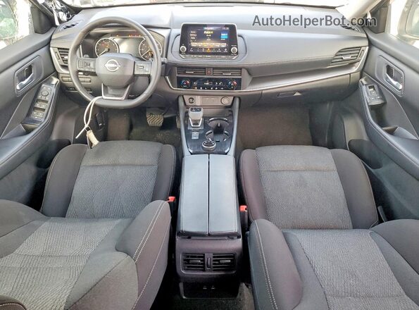 5N1BT3BBXSC833561 2025 NISSAN ROGUE Gray წინა პანელის ხედი