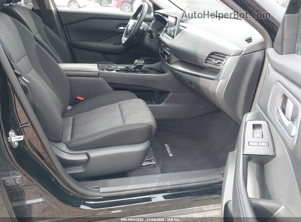 5N1BT3BBXSC836461 2025 NISSAN ROGUE Black Front interior view