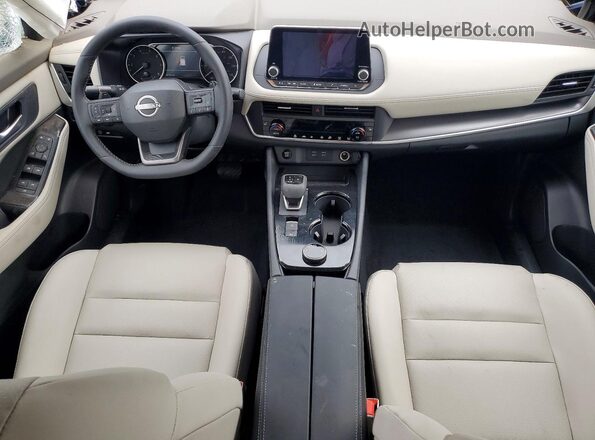 5N1BT3BBXTC731663 2026 NISSAN ROGUE Black Առջևի վահանակի տեսք
