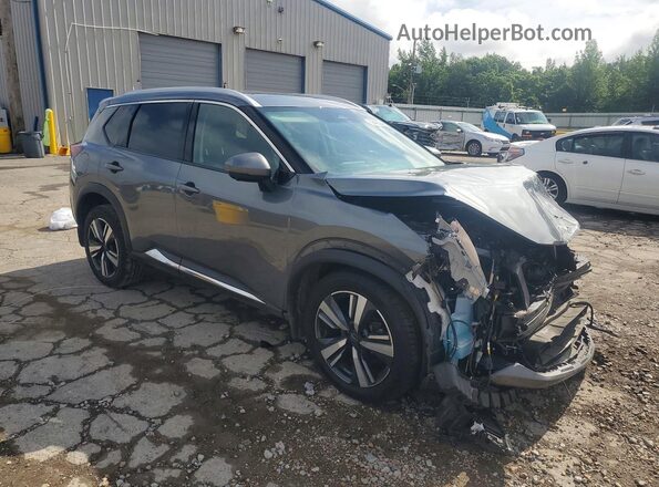 5N1BT3CA4PC738779 2023 NISSAN ROGUE Gray Delantero derecho