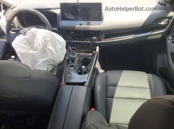 5N1BT3CA4SC674543 2025 NISSAN ROGUE White Dashboard view