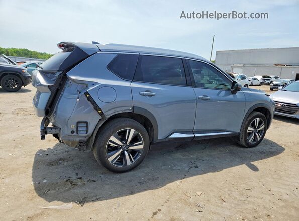 5N1BT3CA5PC929059 2023 NISSAN ROGUE Blue Задня права чверть