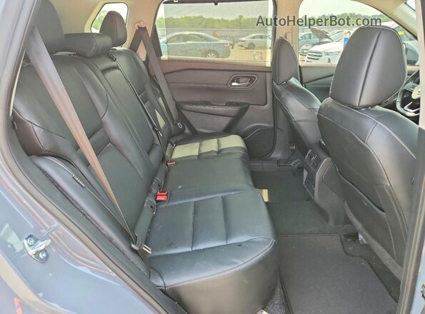 5N1BT3CA5PC929059 2023 NISSAN ROGUE Blue Вид задньої частини салону