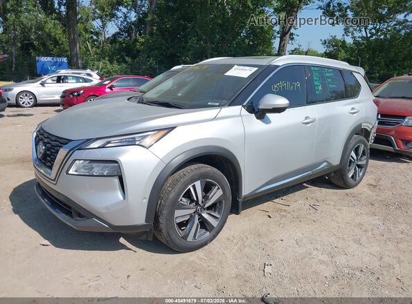 5N1BT3CB2PC736327 2023 NISSAN ROGUE Silver Front left