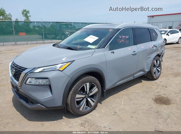 5N1BT3CB2PC827484 2023 NISSAN ROGUE Gray Передня ліва чверть