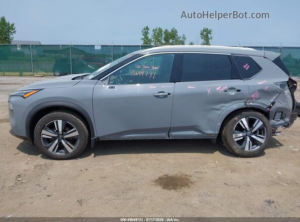 5N1BT3CB2PC827484 2023 NISSAN ROGUE Gray Панорамний вид салону 360°