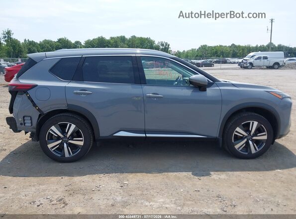 5N1BT3CB2PC827484 2023 NISSAN ROGUE Gray Вид задньої частини салону