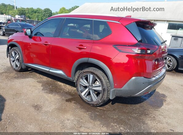 5N1BT3CB2PC830515 2023 NISSAN ROGUE Красный Задняя левая четверть