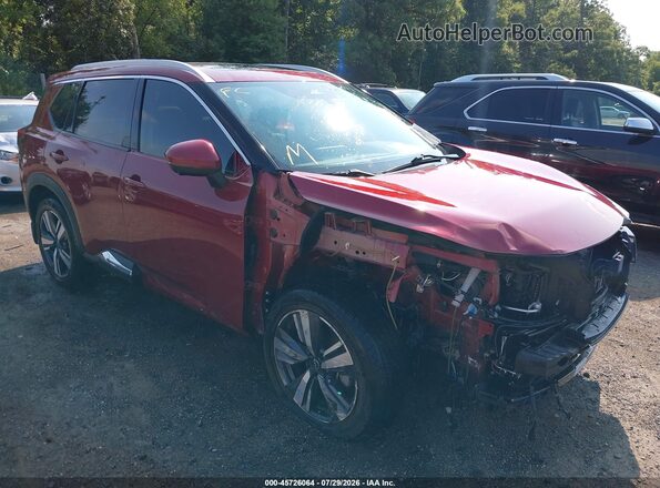 5N1BT3CB2PC830515 2023 NISSAN ROGUE Красный Вид спереди