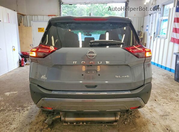 5N1BT3CB2PC902832 2023 NISSAN ROGUE Gray Rear view