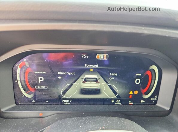 5N1BT3CB2TC699807 2026 NISSAN ROGUE Черный Вид щитка приборов