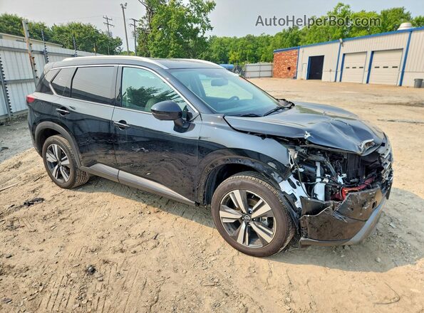 5N1BT3CB2TC699807 2026 NISSAN ROGUE Черный Передняя правая четверть