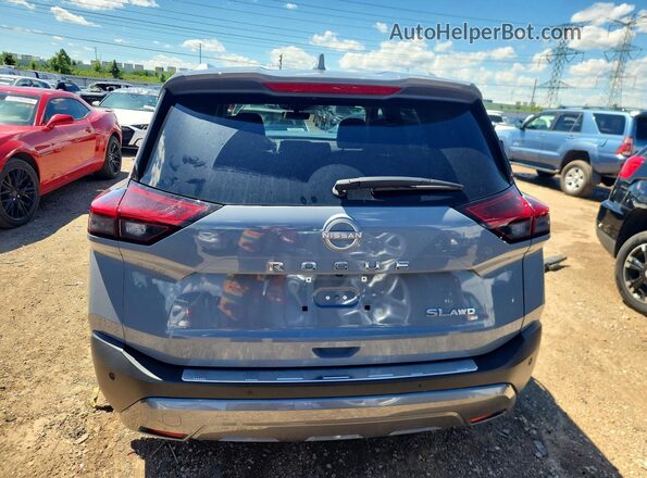 5N1BT3CB3PC749961 2023 NISSAN ROGUE Gray Vista trasera