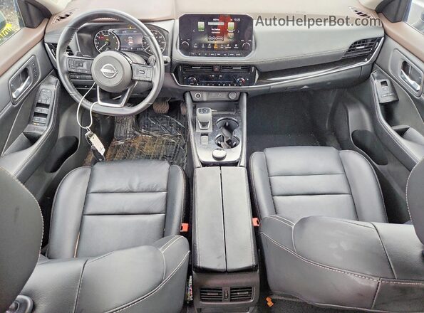 5N1BT3CB3PC749961 2023 NISSAN ROGUE Gray Vista del salpicadero