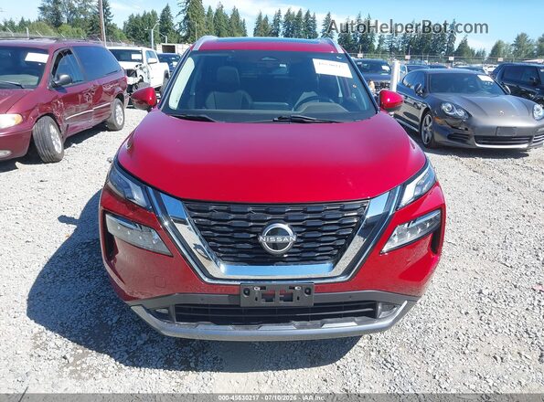5N1BT3CB3PC766520 2023 NISSAN ROGUE Red უკანა სალონის ხედი