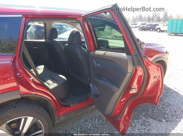 5N1BT3CB3PC766520 2023 NISSAN ROGUE Red VIN კოდის სტიკერის ხედი