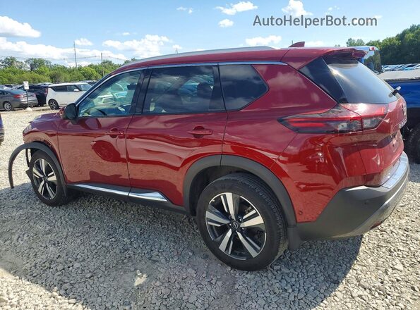 5N1BT3CB5PC885833 2023 NISSAN ROGUE Red Rear left