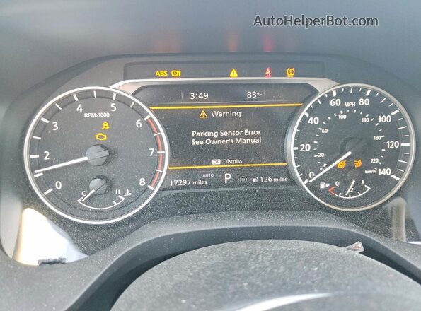 5N1BT3CB5PC885833 2023 NISSAN ROGUE Red Instrument cluster view