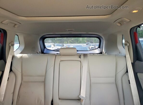 5N1BT3CB5PC885833 2023 NISSAN ROGUE Red Rear seats view