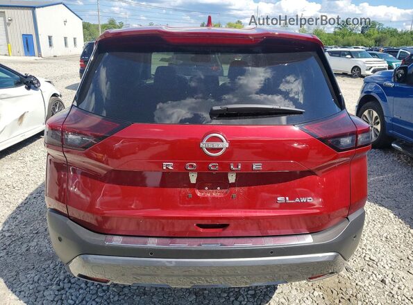 5N1BT3CB5PC885833 2023 NISSAN ROGUE Red Rear view
