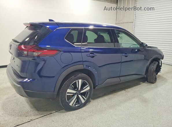 5N1BT3CB5TC690518 2026 NISSAN ROGUE Blue უკანა მარჯვენა