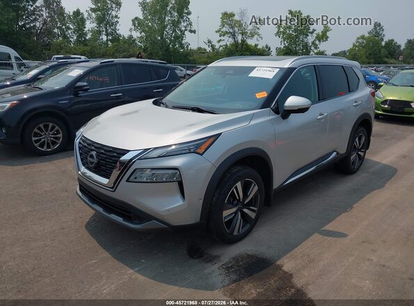 5N1BT3CB6PC741367 2023 NISSAN ROGUE Silver Przód lewy