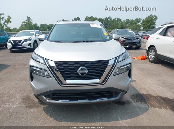 5N1BT3CB6PC741367 2023 NISSAN ROGUE Silver Widok zestawu wskaźników