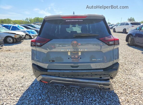 5N1BT3CB6PC755740 2023 NISSAN ROGUE Серый Вид сзади
