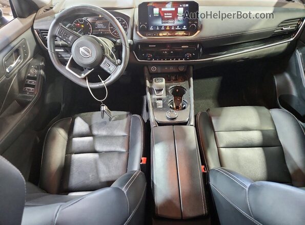5N1BT3CB6PC755740 2023 NISSAN ROGUE Серый Вид панели приборов