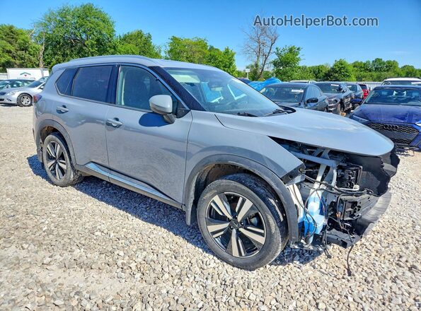 5N1BT3CB6PC755740 2023 NISSAN ROGUE Серый Передняя правая четверть