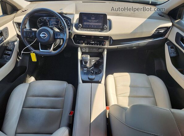 5N1BT3CB6PC947126 2023 NISSAN ROGUE Black Dashboard view