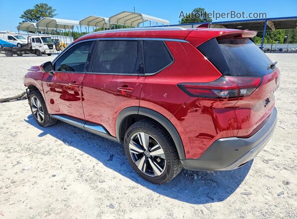 5N1BT3CB7PC800040 2023 NISSAN ROGUE Красный Задняя левая четверть