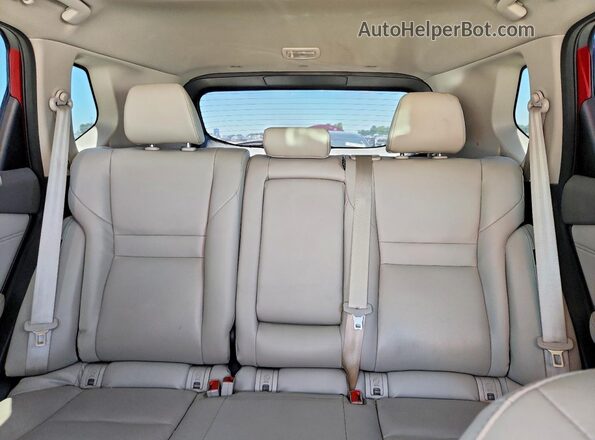 5N1BT3CB7PC800040 2023 NISSAN ROGUE Красный Вид задних сидений