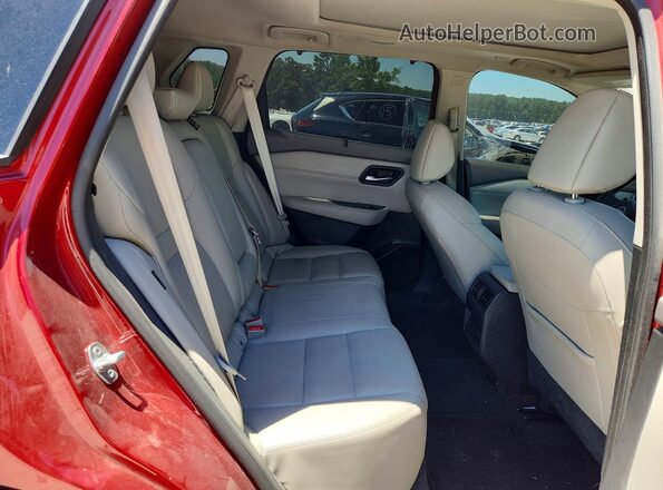 5N1BT3CB7PC800040 2023 NISSAN ROGUE Красный Вид задней части салона